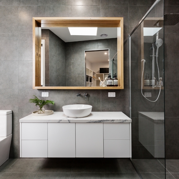 Image of bathroom renovation work by Nextbuilt in Armadale, Melbourne